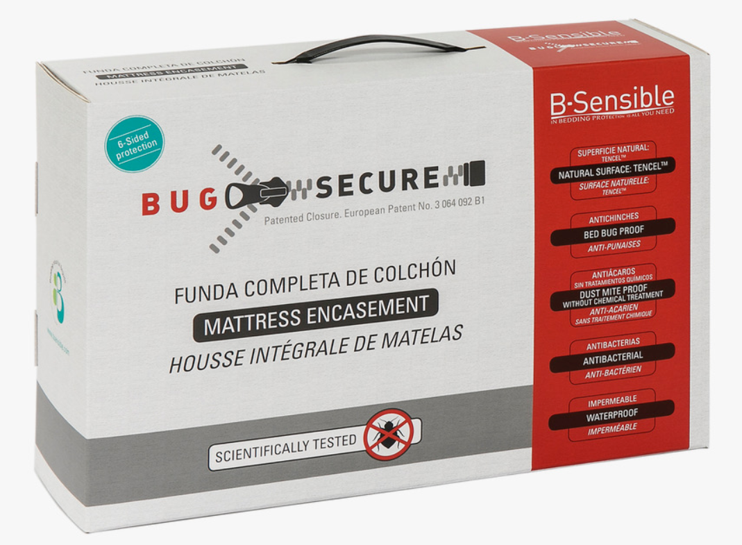 BUGsecure matrasbeschermer anti- allergeen