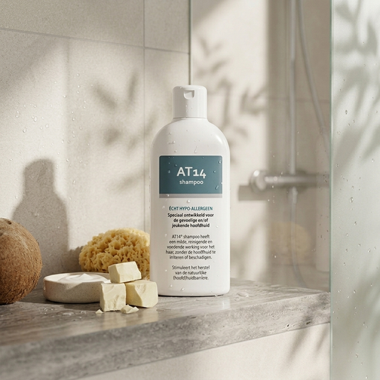 AT14 Shampoo hypoallergeen voor de gevoelige huid