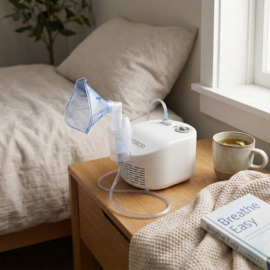 Omron Essential C101 Compressor Vernevelaar onderste luchtwegen