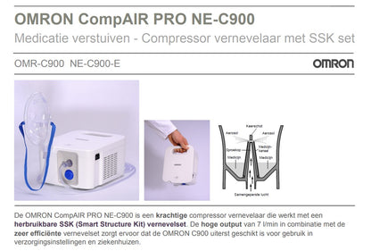 Vernevelapparaat Omron Luchtwegvrij