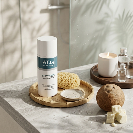 AT14 Anti-roos shampoo hypoallergeen voor de gevoelige huid