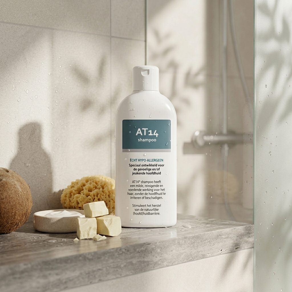 AT14 Shampoo hypoallergeen voor de gevoelige huid