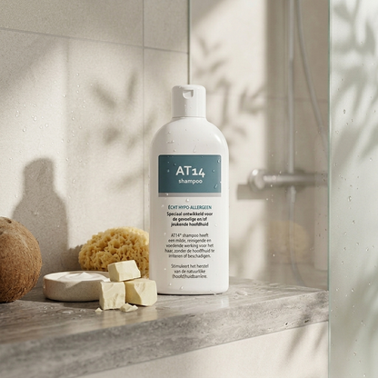 AT14 Shampoo hypoallergeen voor de gevoelige huid
